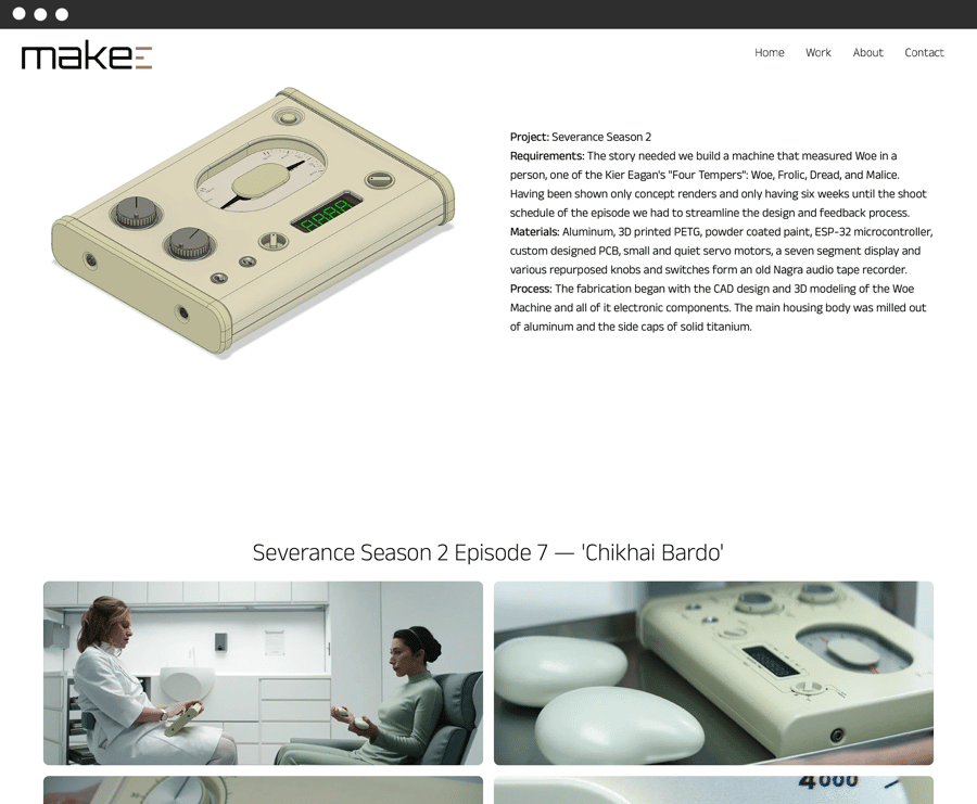 A beige retro-style handheld device with analog dial, digital display, control knobs, and rounded rectangular design.